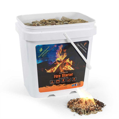 Instafire Fire Starter & Fuel (2-gallon bucket) - Camping Survival