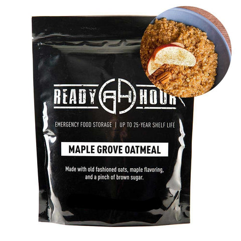 Maple Grove Oatmeal Single Pouch (8 servings) - Camping Survival