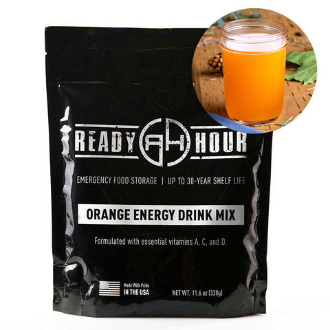 Orange Energy Drink Mix Single Pouch (8 servings)