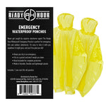 Emergency Poncho (2-pack) by Ready Hour - Camping Survival