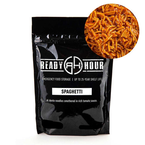 Spaghetti Single Pouch (8 servings) - Camping Survival